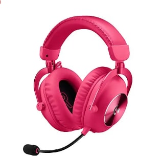 Auriculares gaming marca Logitech G Pro X 2, Inalámbrico color magenta por 199,17€