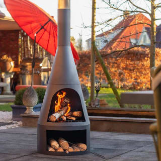 RedFire Kingston tuinhaard XL met houtopslag voor €99 in de Action webshop