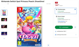 Princess Peach Showtime voor €39,99 bij Smythstoys
