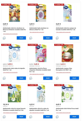 Segunda Unidad al -70% en productos de Droguería desde Carrefour.