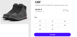 Botas de Hombre CMP DORADO LIFESTYLE por 46.95€