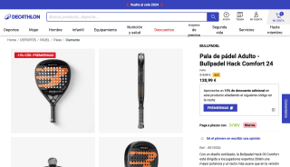Bullpadel Hack 03 Comfort 2024 por 108,89€