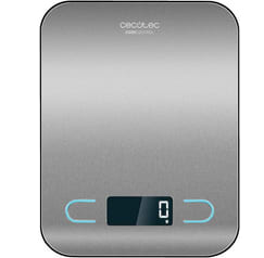 Cecotec Báscula de Cocina de Alta Precisión Digital Cook Control 8000 Acero Inoxidable