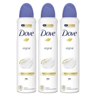 Pack de 2×3(200ml) Desodorante Dove por 7,45€.