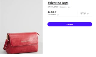 Bandolera Valentino Bags SPECIAL CROC por 44€