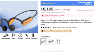 Xiaomi Mijia-Auriculares deportivos de conducción ósea por 10,12€