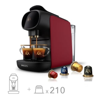 Cafetera L'OR BARISTA + 210 cápsulas por 89€