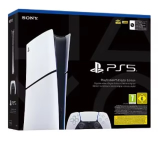 Consola Playstation 5 Slim digital 1TB por 325,72€