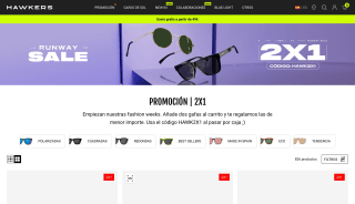 PROMOCIÓN 2X1 en Gafas Hawkers