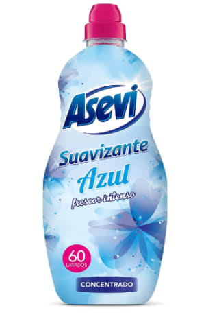Suavizante Concentrado Asevi Azul 60 dosis por 1.72€