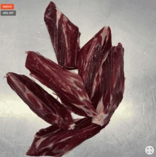 Taco Jamón ibérico Pack 3 bolsas de 300g (900g en total) por solo 19,99€