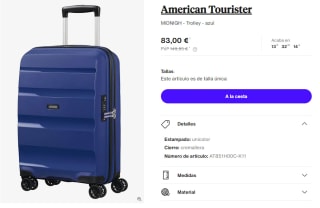 Maleta Trolley American Tourister MIDNIGH por 70.55€