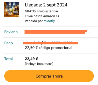 Guirnaldas de exterior, luz solar por 22,49€