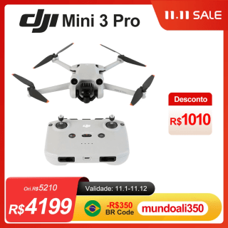 Drone da DJI, modelo Mini 3 Pro - R$ 5.288,98