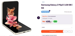 Samsung Galaxy Z Flip 3 128GB voor €499 bij Ibood