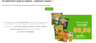 Het complete El Dorado-pakket voor €69,99 bij 999Games