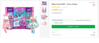 Bebés Llorones BFF - Coney y Sydney por 27.49€