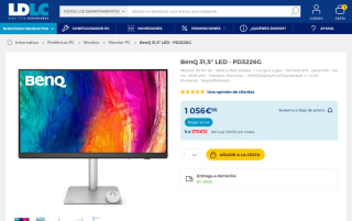 BenQ PD3226G monitor 31,5 pulgadas UHD 4K por 1.057€