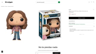 Funko Pop! Harry Potter Hermione con Giratiempo por 6,95€ y 3X2