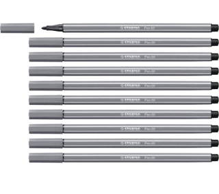 Pack de 10 Stabilo Rotulador Pen68 por 4,97€.