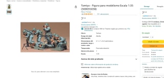 Marca Tamiya - Figura para modelismo Escala 1:35 (300035038) por 7,19€