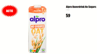 Alpro Haverdrink Zonder Suikers Houdbaar voor €0,59 bij Dirk