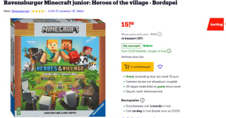 Ravensburger Minecraft Heroes of the Village voor €15,99 bij Bol