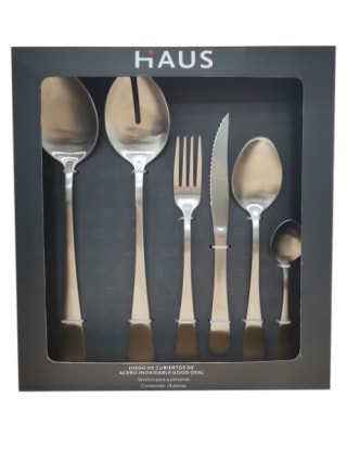 Set 18 Cubiertos Good Deal Acero Inoxidable $292 | Descuento Liverpool