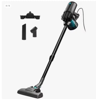 Conga Thunderbrush 560.Aspirador Vertical con Tecnología ciclónica, Filtro de Alta eficiencia, Radio de acción 6 Metros, Consumo 600 W por 39.9€ (Cuenta Nueva 27.9€)