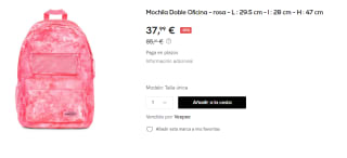 Mochila Eastpak Doble Oficina por 37.99€
