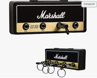 Soporte para llaves de pared de guitarra a 17,35€