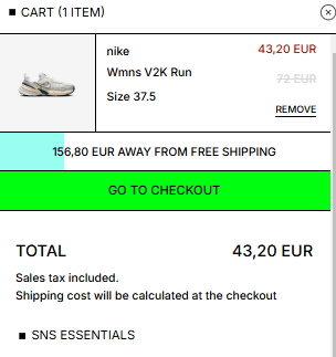 Zapatillas Nike V2K Run por 43,20€