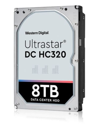 Western Digital Ultrastar DC HC320 3.5" 8 TB SAS voor €130,50 bij SiComputers