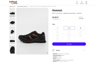 Botas Mammut MTR 71 III Low con GORETEX por 44€