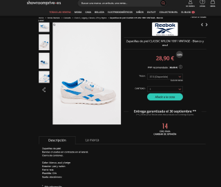 Zapatillas Reebok Classic Nylon por solo 28,90€