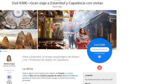 Viaje de 8 días a Estambul y Capadocia vuelos y con visitas desde 838€