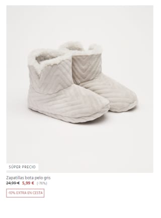 Recopilación zapatillas women secret desde 4,19€