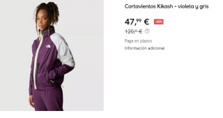 Chaqueta para Mujer The North Face KIKASH por 47.99€