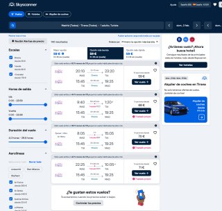 Vuelos Madrid - Tirana desde 59€ con Skyscanner