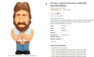 Juguete antiestrés Chuck Norris por 8,62€