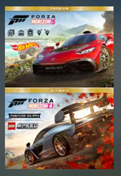 Forza Horizon 4 en Forza Horizon 5 Premium Edition bundel voor €1 in de Zweedse Xbox Store