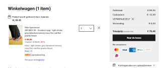 Nike Air Max 90 Heren Sneakers voor €76,46 dmv code bij Zalando