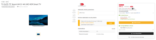 Televisión QLED 75 pulgadas Xiaomi MI Q1 4K UHD HDR10+ por 999€