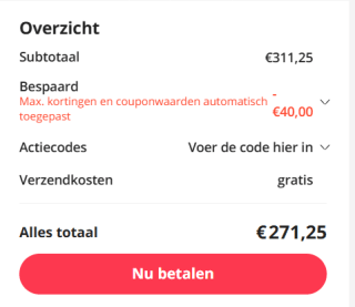 Realme GT 6T 5G 8GB/256GB voor €271,15 dmv code bij Aliexpress