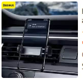 Baseus-Soporte de teléfono para coche por 3,12€