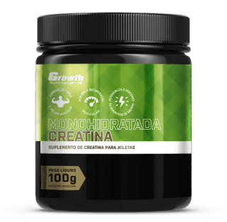 Creatina da Growth Supplements Monohidratada de 100g - R$ 40,50