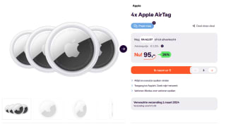 4 Apple Airtags voor €95