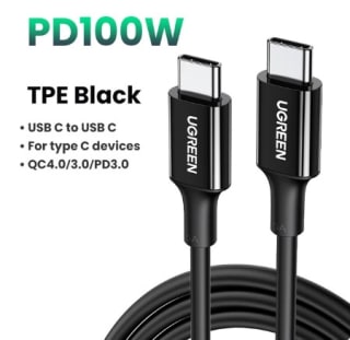 2 Cables Ugreen USB Tipo C por $8.50 en AliExpress