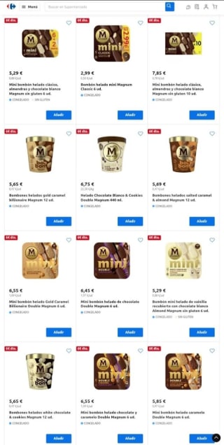 -6€ de Descuento directo por compra 20€ en Carrefour..