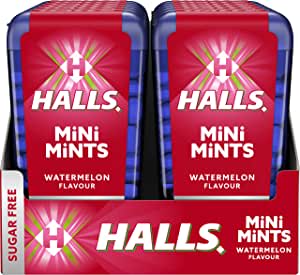 12 unidades Halls Mini Mints por 7,19€